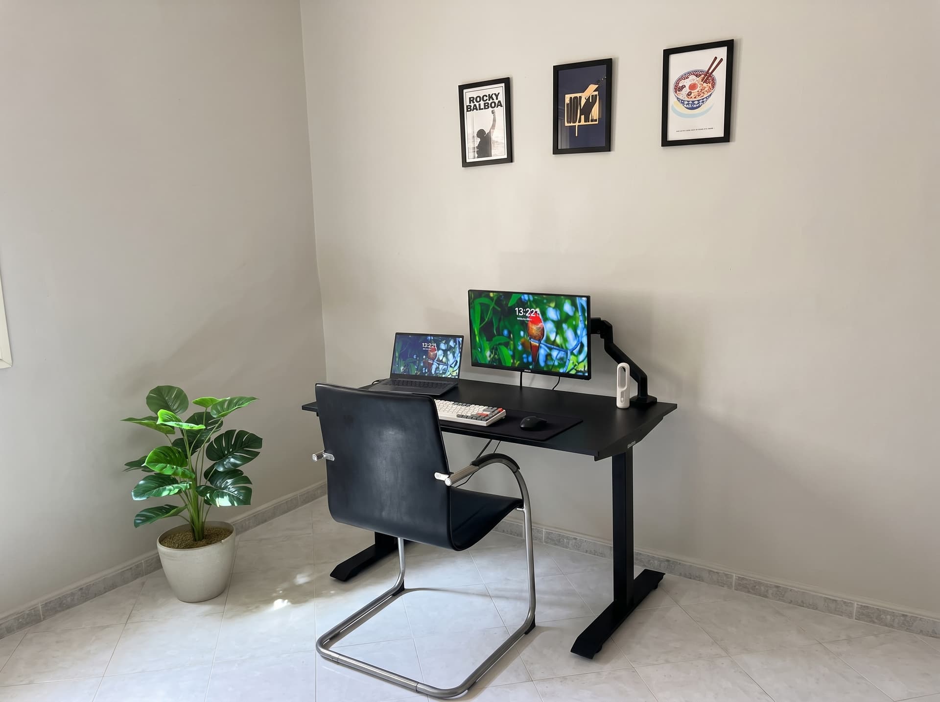 TABLE KAYMO 120CM*70CM BLACK