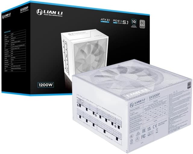 ALIMENTATION LIAN LI SX1200P WHITE 80+ PLATINUM