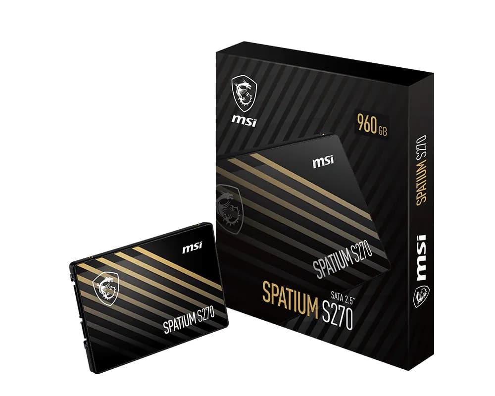 DISQUE SSD SATA  MSI SPATIUM S270 480 GB 2.5"