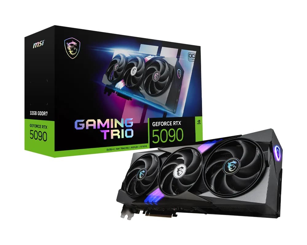 VGA MSI GAMING TRIO RTX 5090 32 GB OC