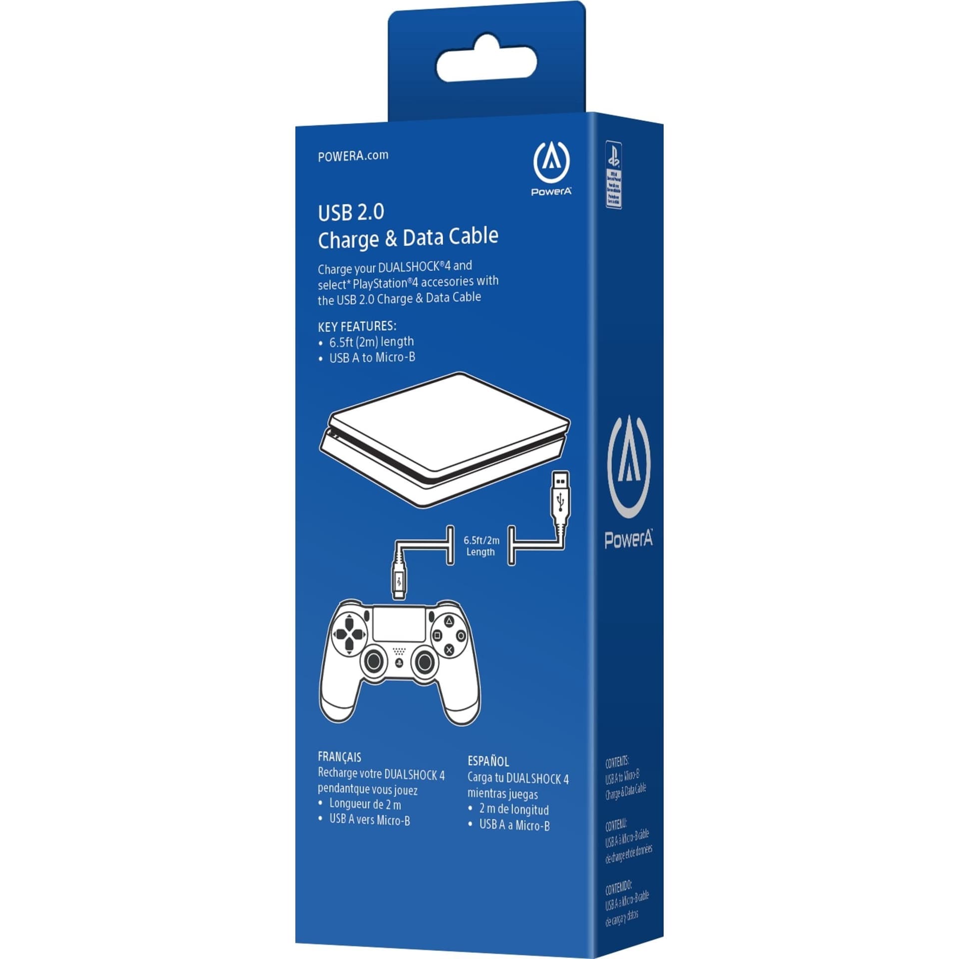 CABLE DE CHARGE PS4 EN SACHET