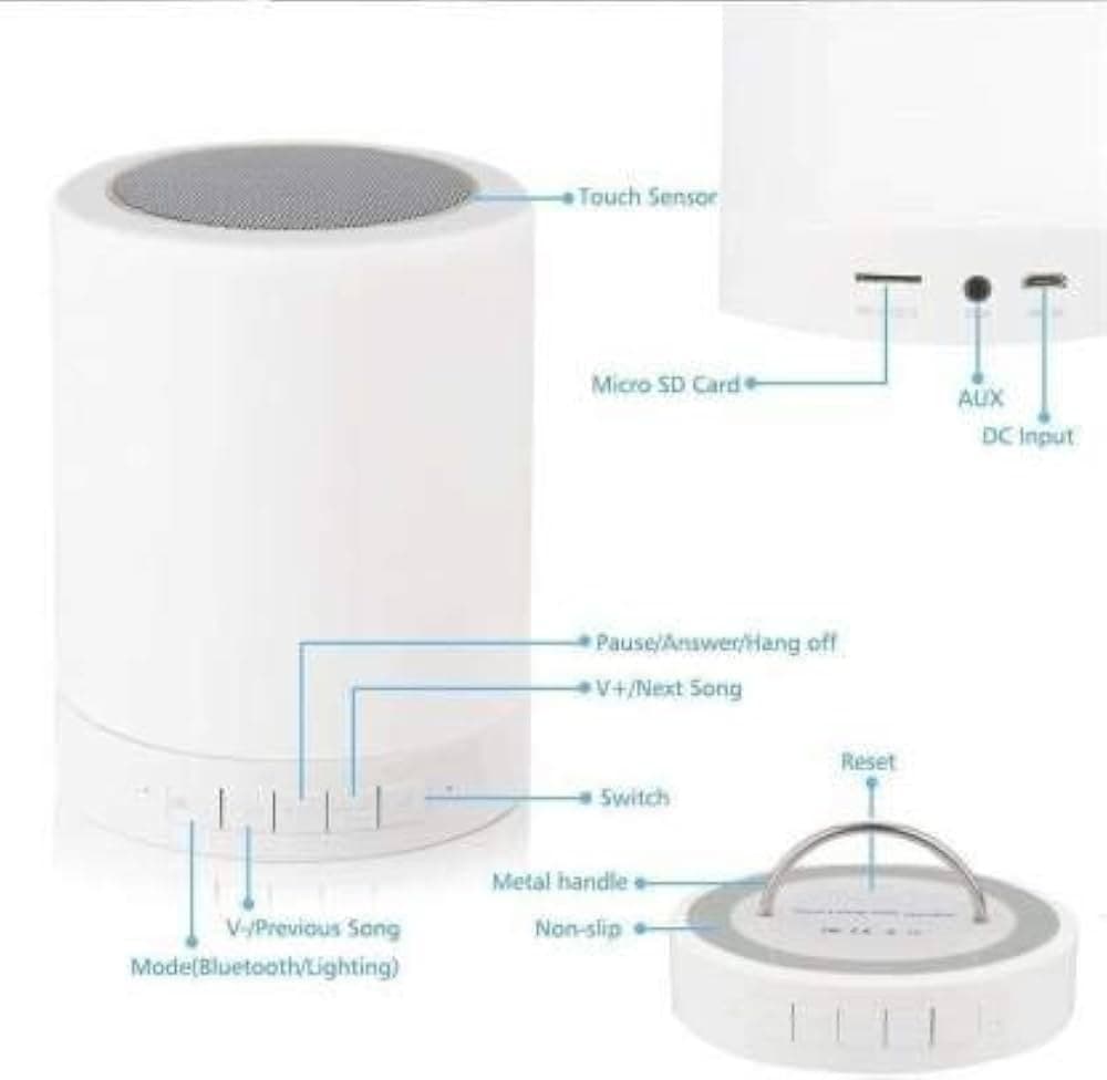 TOUCH LAMP PORTABLE SPEKER BUY T24