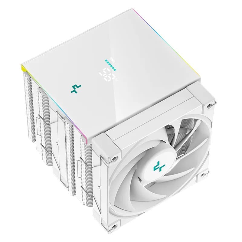 VENTILO CPU DEEPCOOL AK620 DIGITAL WHITE ARGB