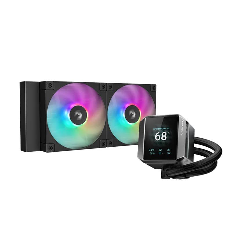 WATER COOLING DEEPCOOL MYSTIQUE 240 BLACK ARGB