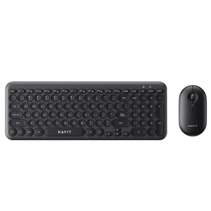 COMBO CLAVIER SOURIS SANS FIL HAVIT KB254GCM