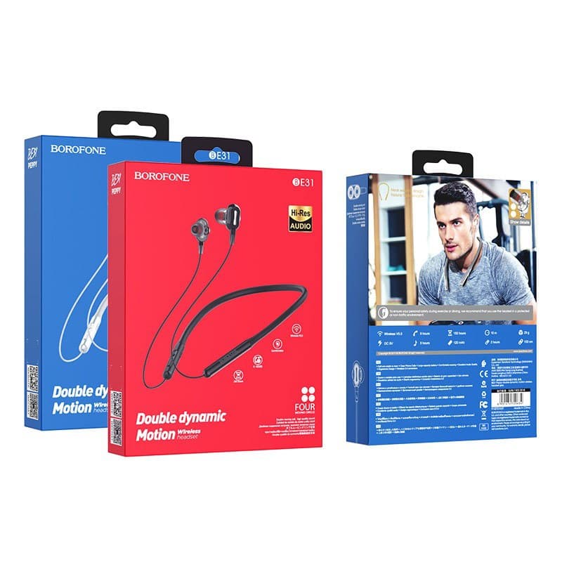 KIT MAIN BOROFONE BE31 WIRELESS EARPHONE