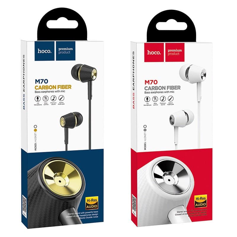 KIT MAIN HOCO M70 BASS EARPHONES