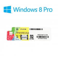 WINDOWS 8.1 PRO (STICKERS)