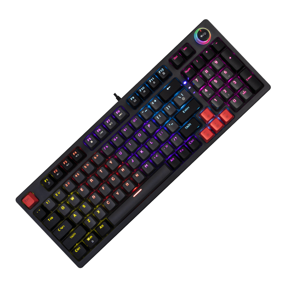 COMBO CLAVIER SOURIS JEDEL CKL114 RED SWITCH