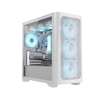 BOITIER ARES C301 WHITE 4 FAN ARGB