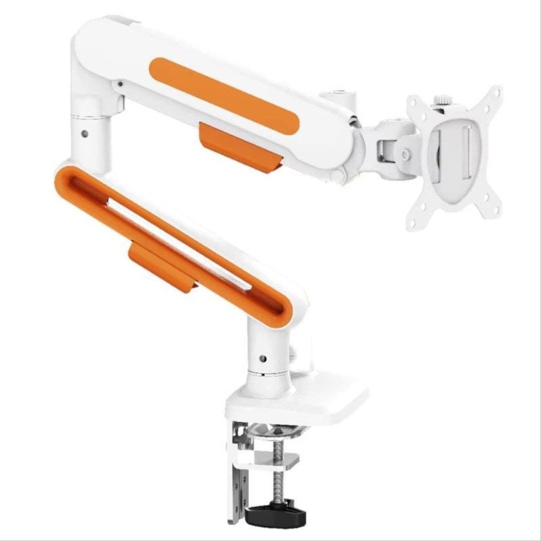 SUPPORT ECRAN DTS01 WHITE / ORANGE