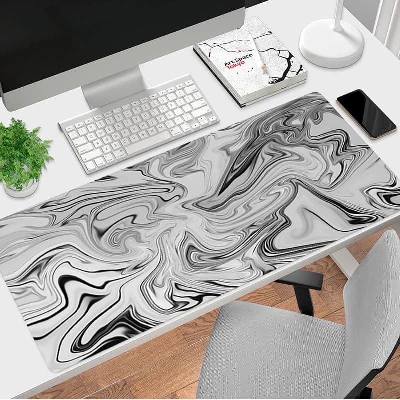 TAPIS SOURIS 90*40 CM MARBLE WAVE