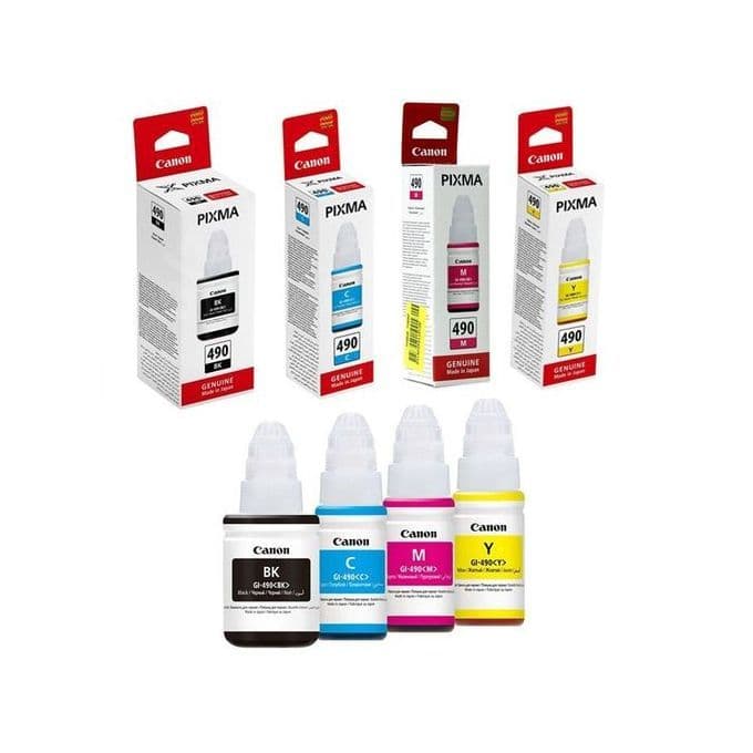 PACK BOUTEILLE CANON 490 ORG