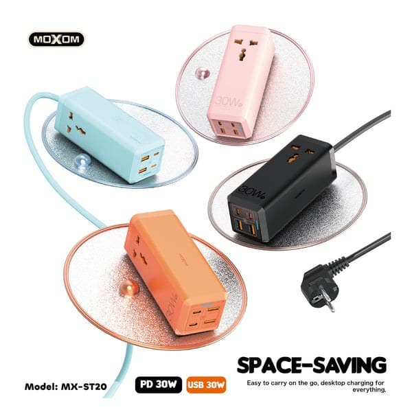 MULTIPRISE MINI MX ST20 2M LED 6IN1