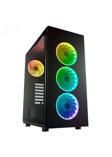 BOITIER FSP CMT340 PLUS 4 FAN ARGB BLACK