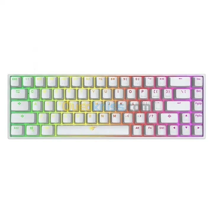 CLAVIER GAMER HAVIT MECANIQUE KB881L WHITE