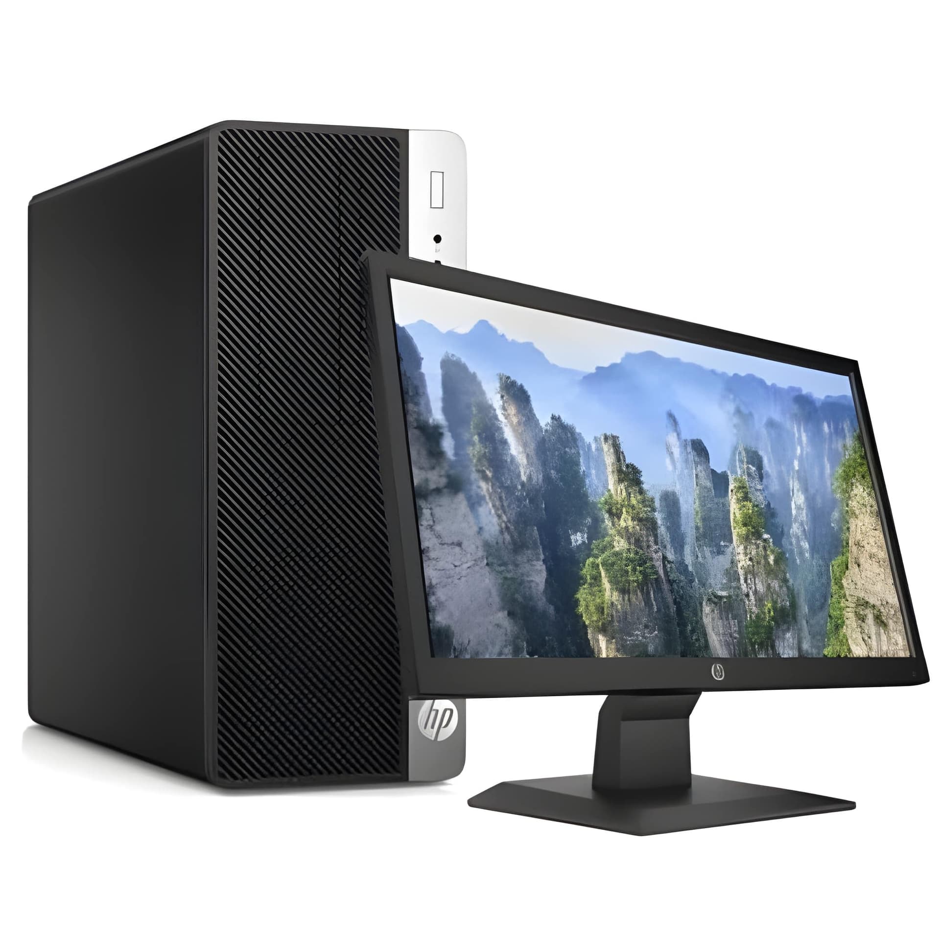 PC HP PRODESK 600 G3 SFF I3-7100/ 8GB/ 500 GB HDD/ ECRAN HP 20''