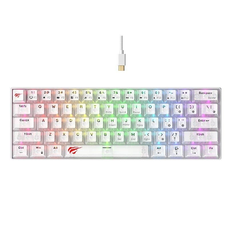 CLAVIER HAVIT KB903L WHITE